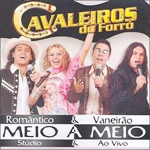 Portada de Álbum "Meio a Meio", de Cavaleiros do Forró