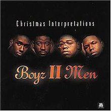 Portada del álbum "Christmas Interpretations", de Boyz II Men