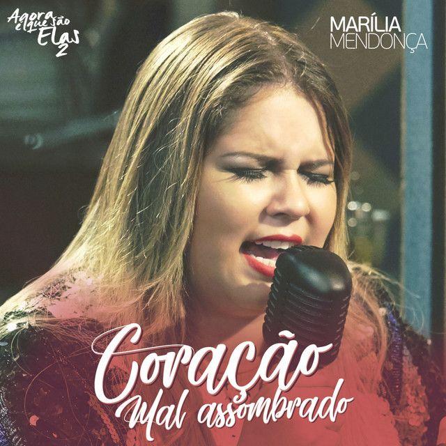 Portada del álbum "Coração Mal Assombrado", de Marília Mendonça