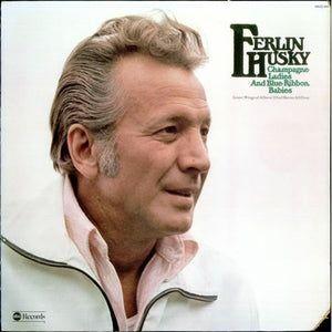 Portada de Álbum "Champagne Ladies And Blue Ribbon Babies", de Ferlin Husky