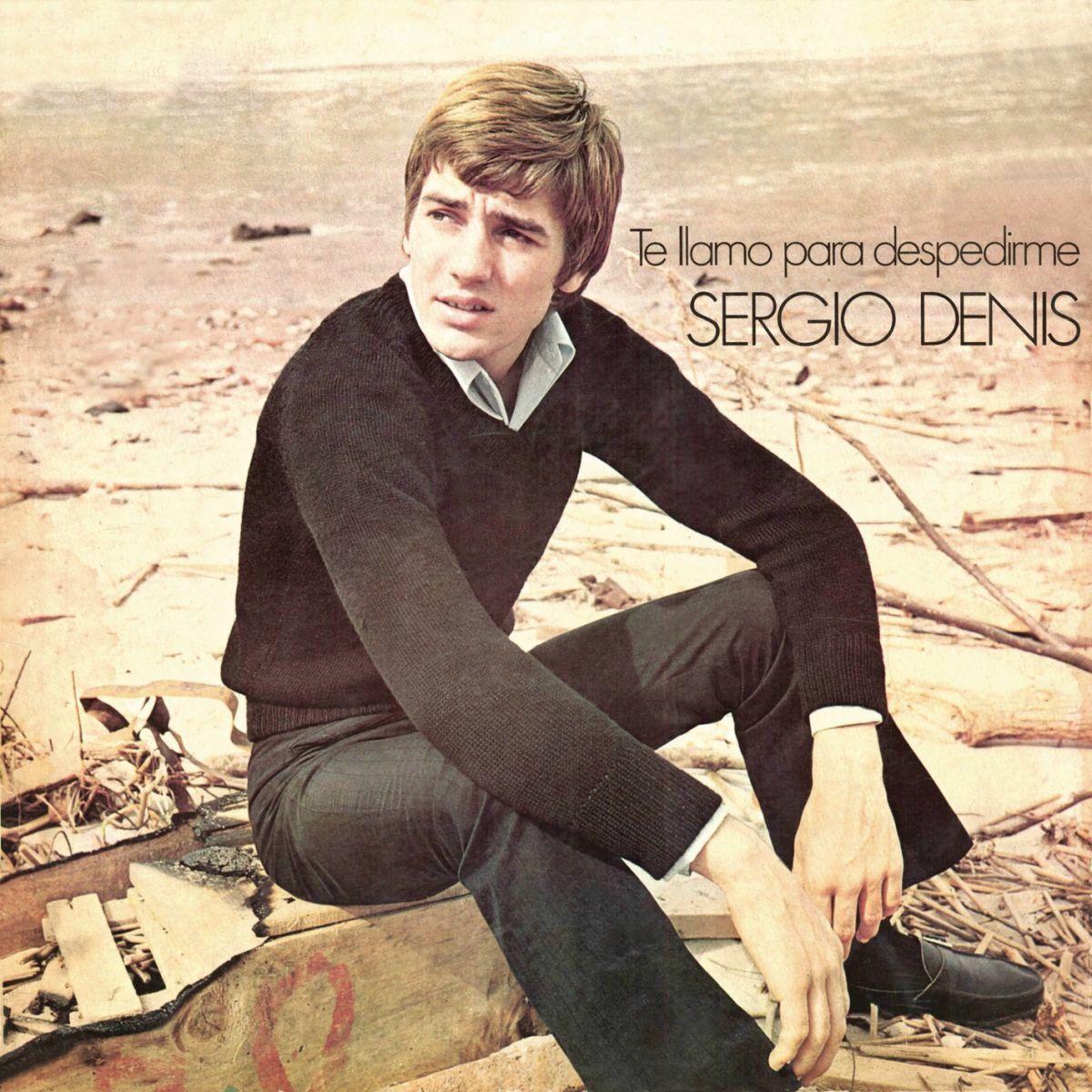 Capa do álbum "Te Llamo Para Despedirme", de Sergio Denis