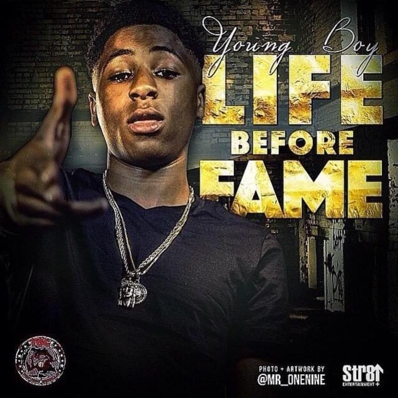 Capa do álbum "Life Before Fame", de YoungBoy Never Broke Again (NBA YoungBoy)