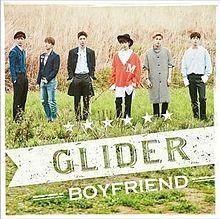 Capa do álbum "Glider", de BoyFriend