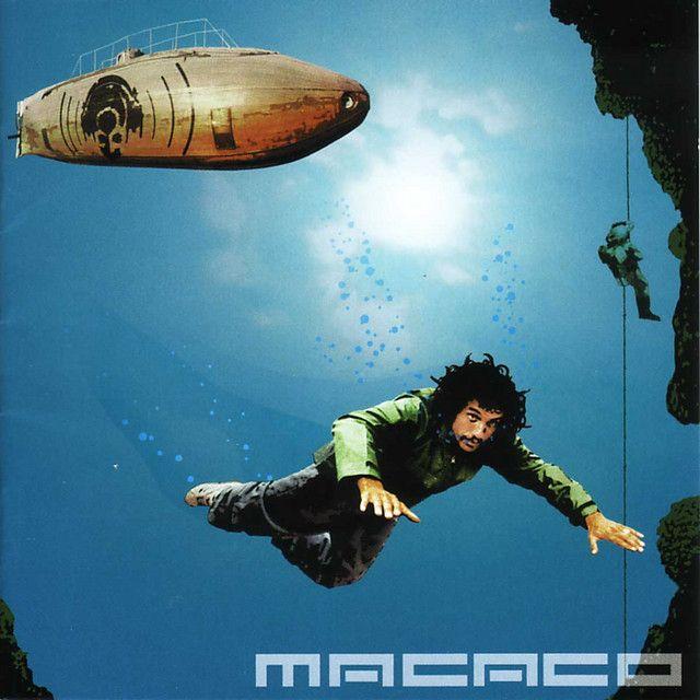 Capa do Álbum "Rumbo Submarino", de Macaco