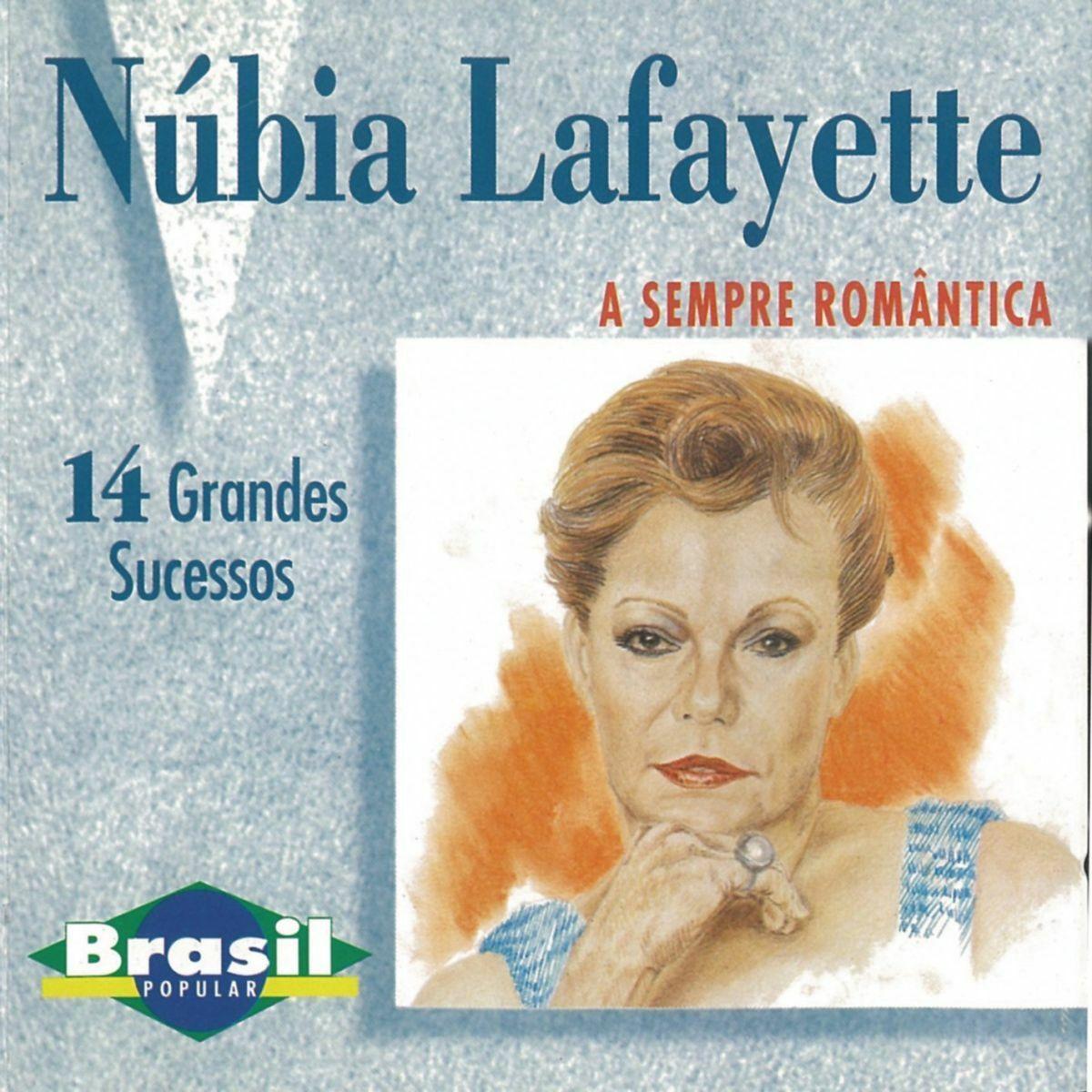 Portada de Álbum "A Sempre Romântica - 14 Grandes Sucessos", de Núbia Lafayette