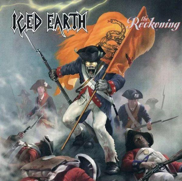 Portada de Sencillo/EP "The Reckoning", de Iced Earth