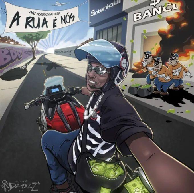 Portada de Álbum "A Rua É Nós", de MC Neguinho BDP