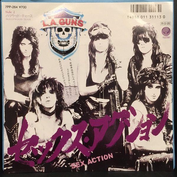 Capa do álbum "Sex Action", de L.A. Guns
