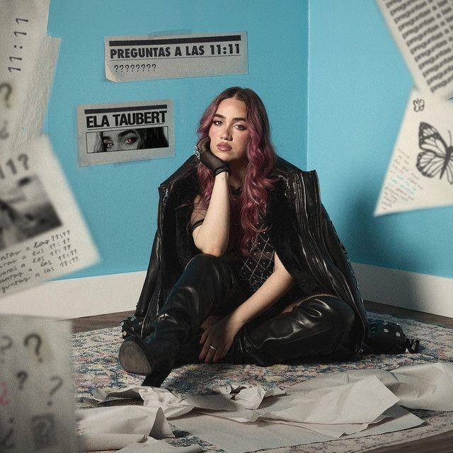 Capa do Álbum "PREGUNTAS A LAS 11:11", de Ela Taubert