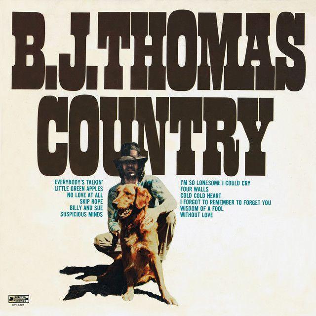Album cover of "Country" by B.J. Thomas