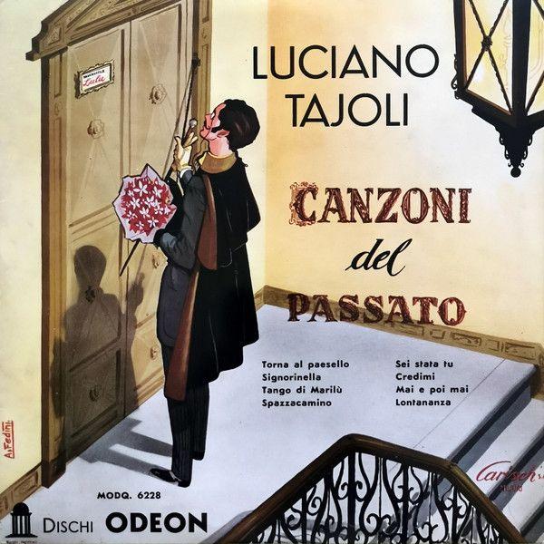 Portada de Álbum "Canzoni Del Passato", de Luciano Tajoli