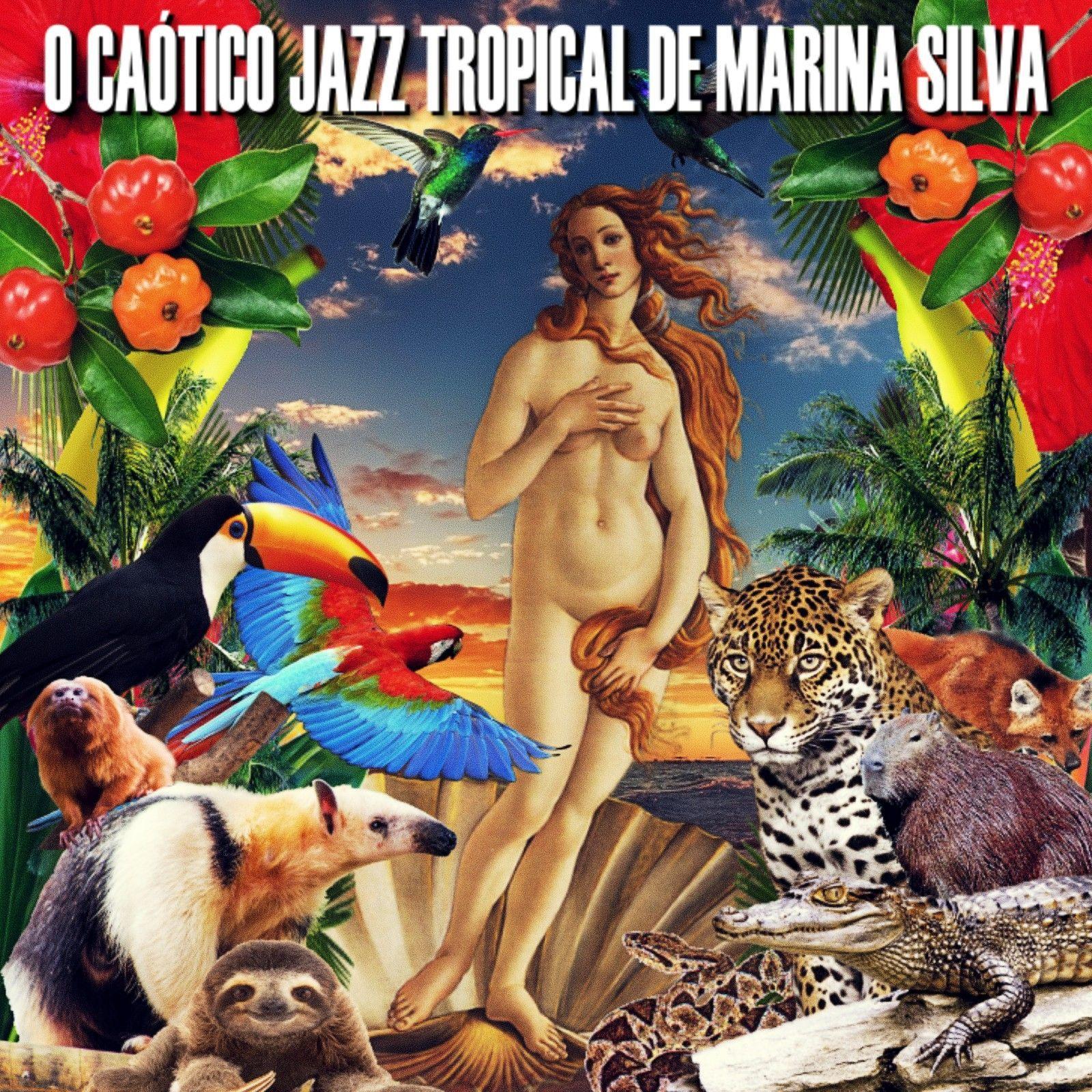 Portada de Álbum "O Caótico Jazz Tropical de Marina Silva", de Marina Silva