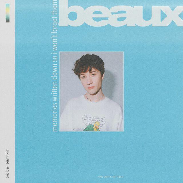 Capa do Álbum "memories written down so i won’t forget them", de beaux
