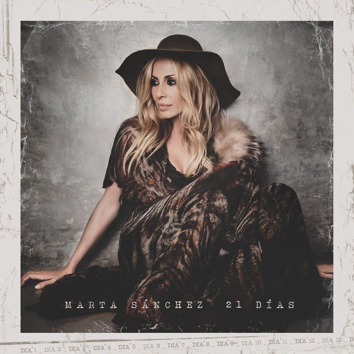 Portada de Álbum "21 Días", de Marta Sanchez