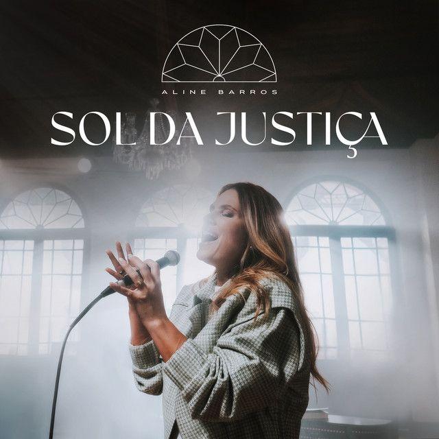 Portada del álbum "Sol da Justiça", de Aline Barros