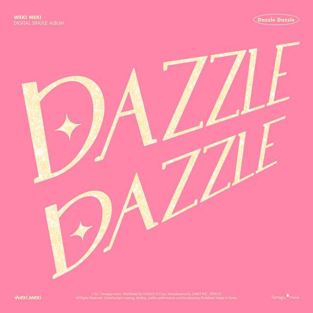 Portada de Sencillo/EP "DAZZLE DAZZLE", de Weki Meki