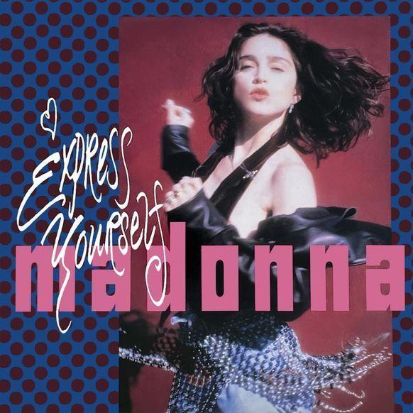 Portada del álbum "Express Yourself", de Madonna