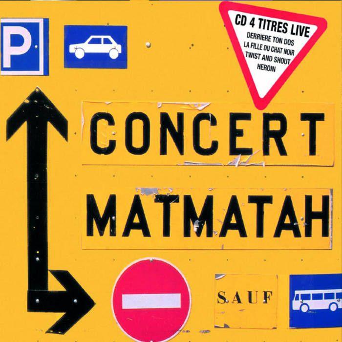 Portada de Álbum "Concert", de Matmatah