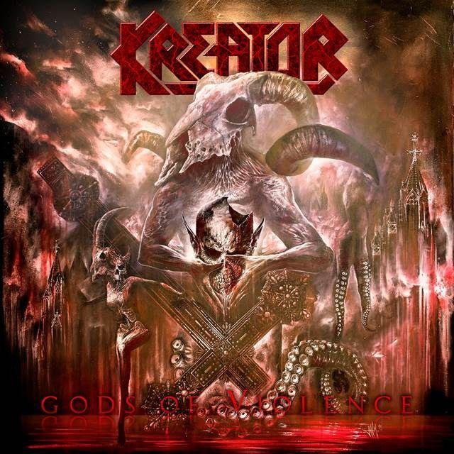 Portada de Álbum "Gods Of Violence", de Kreator