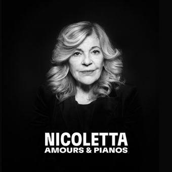 Capa do Álbum "Amours & Pianos", de Nicoletta
