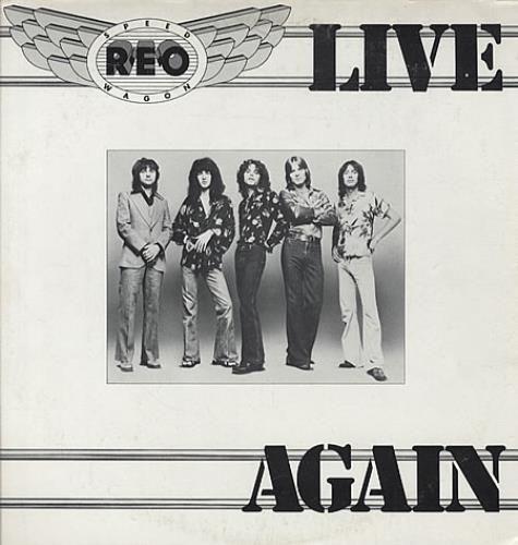 Capa do álbum "Live Again", de REO Speedwagon