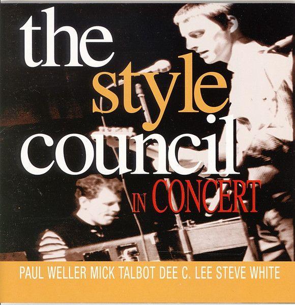 Portada de Álbum "In Concert", de The Style Council