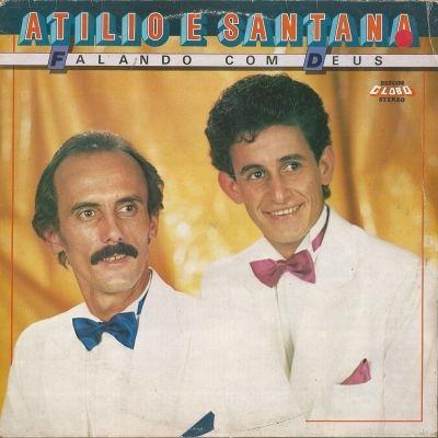 Portada de Álbum "Falando Com Deus", de Atílio e Santana