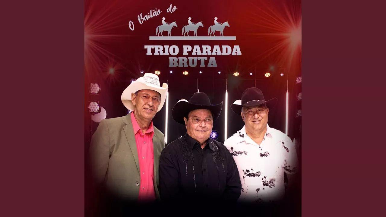 Portada de Álbum "O Bailão do Trio Parada Bruta ", de Trio Parada Bruta