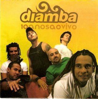 Capa do Álbum "10 Anos ao Vivo", de Diamba