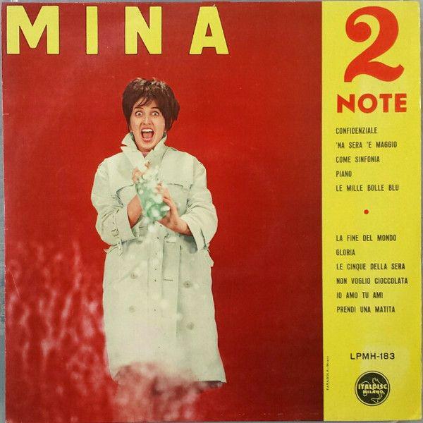 Capa do álbum "Due Note", de Mina