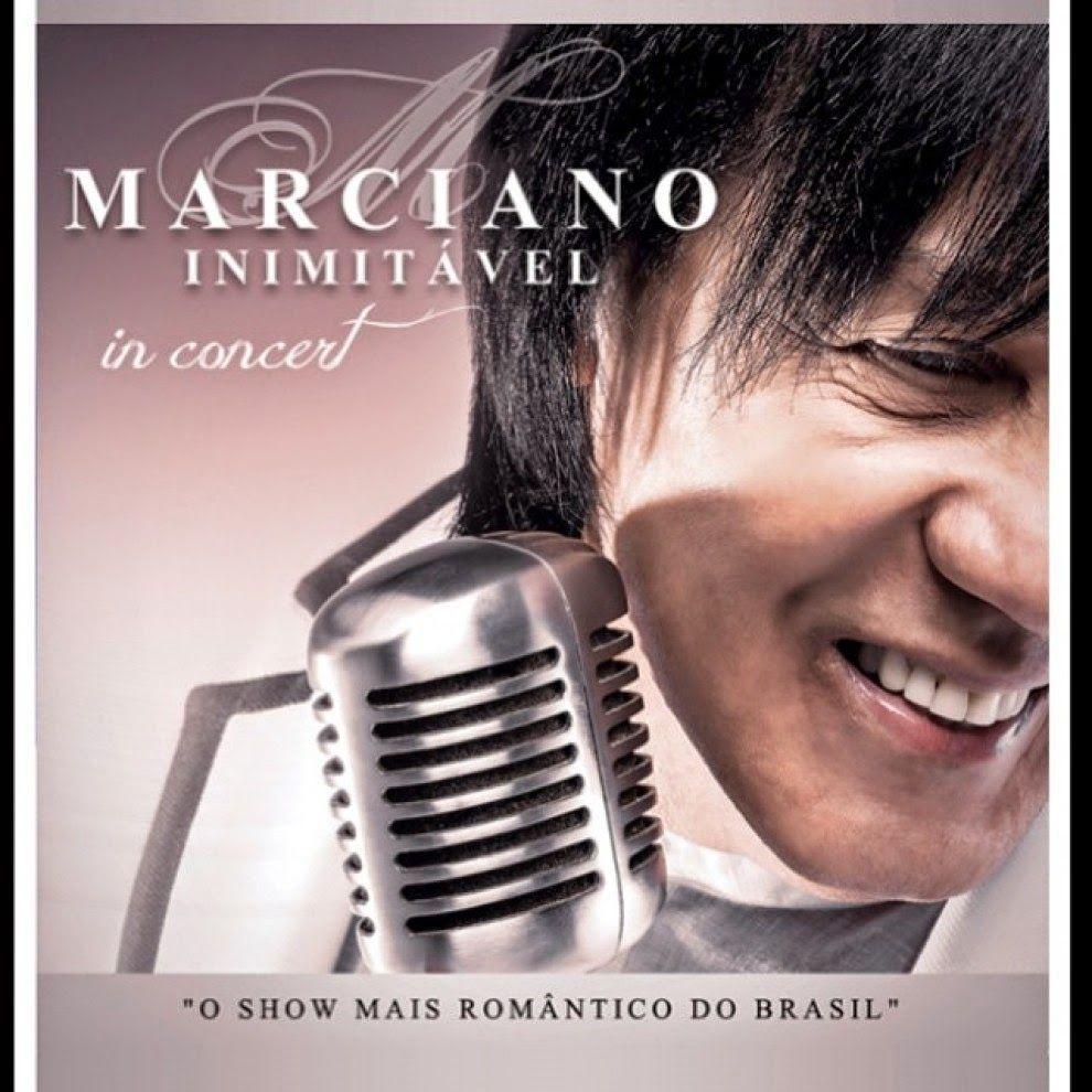 Capa do Álbum "Inimitável In Concert (Ao Vivo)", de Marciano