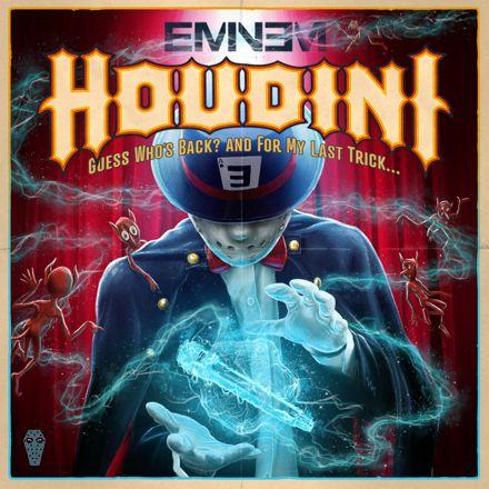 Portada del álbum "Houdini", de Eminem