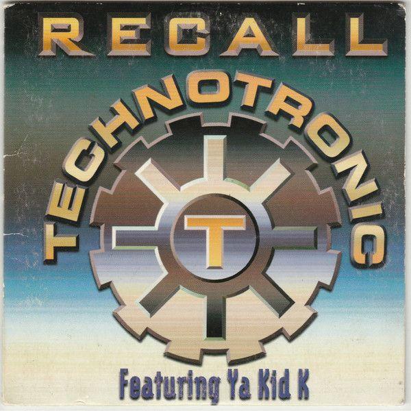 Capa do Álbum "Recall", de Technotronic