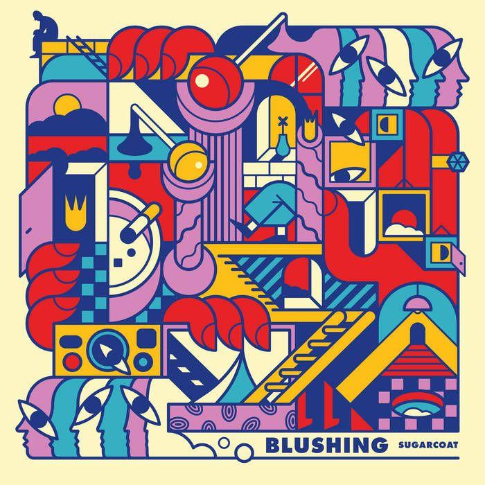 Capa do Álbum "Sugarcoat", de Blushing