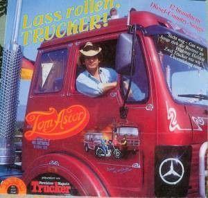 Portada del álbum "Lass Rollen, Trucker!", de Tom Astor