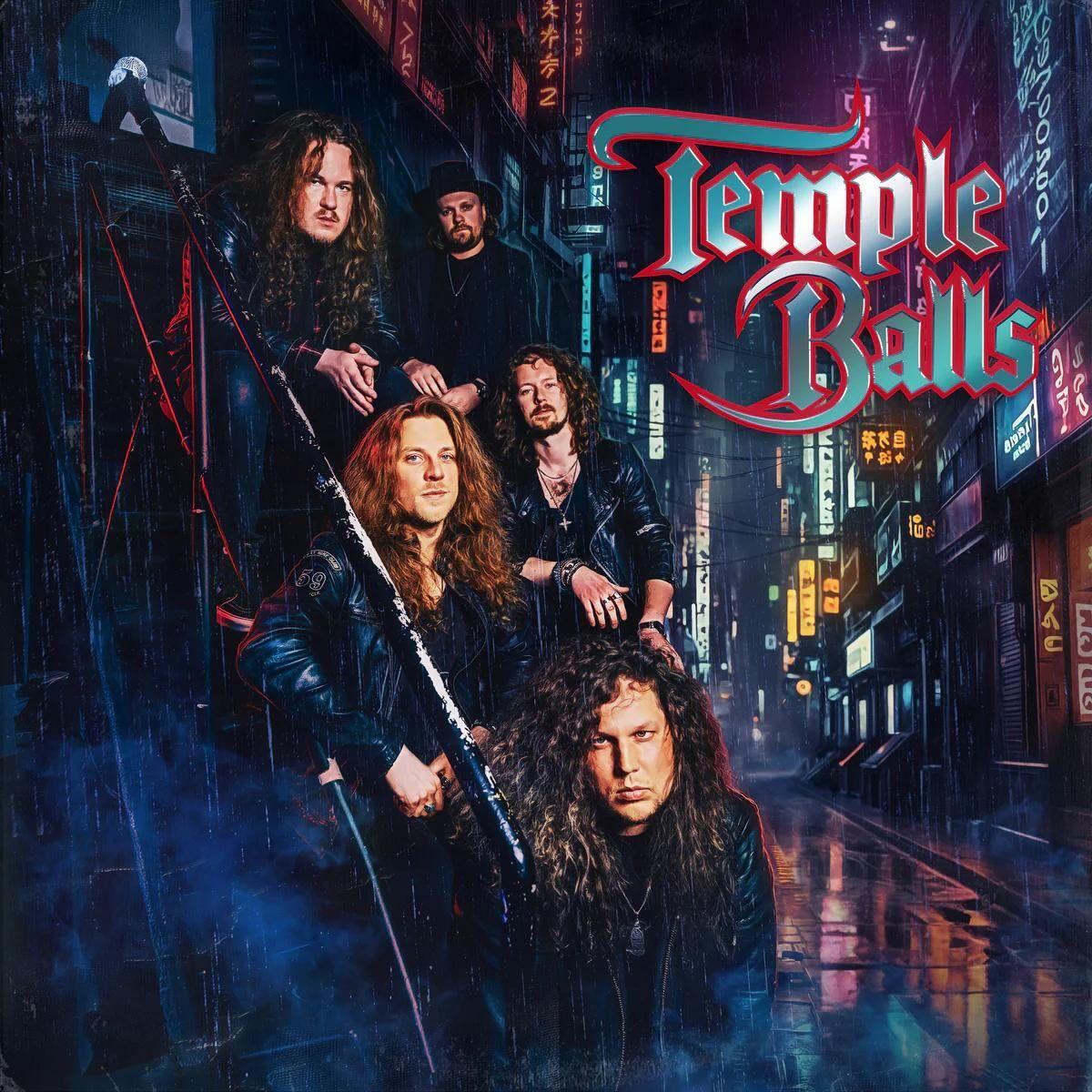 Portada del álbum "Temple Balls", de Temple Balls