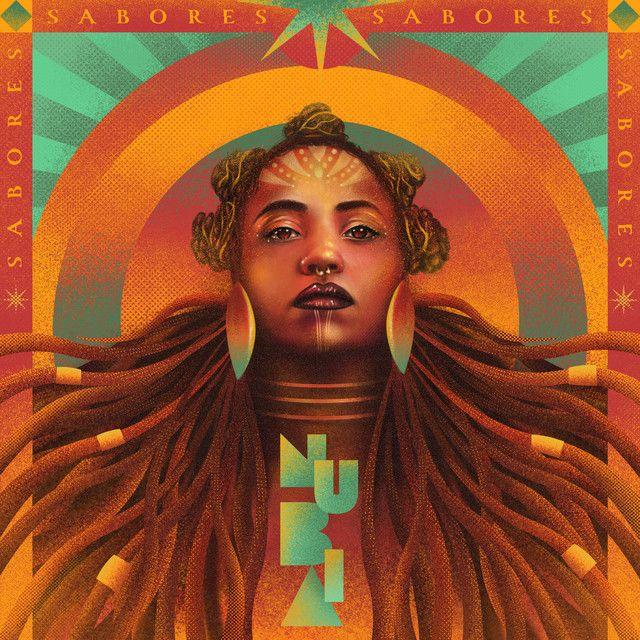 Capa do Álbum "Sabores", de Núbia