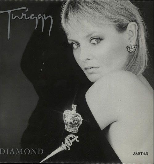 Portada del álbum "Diamond", de Twiggy