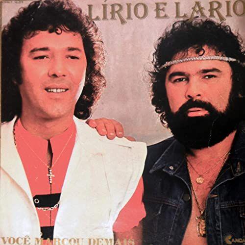 Capa do Álbum "Você Marcou Demais", de Lírio e Lário