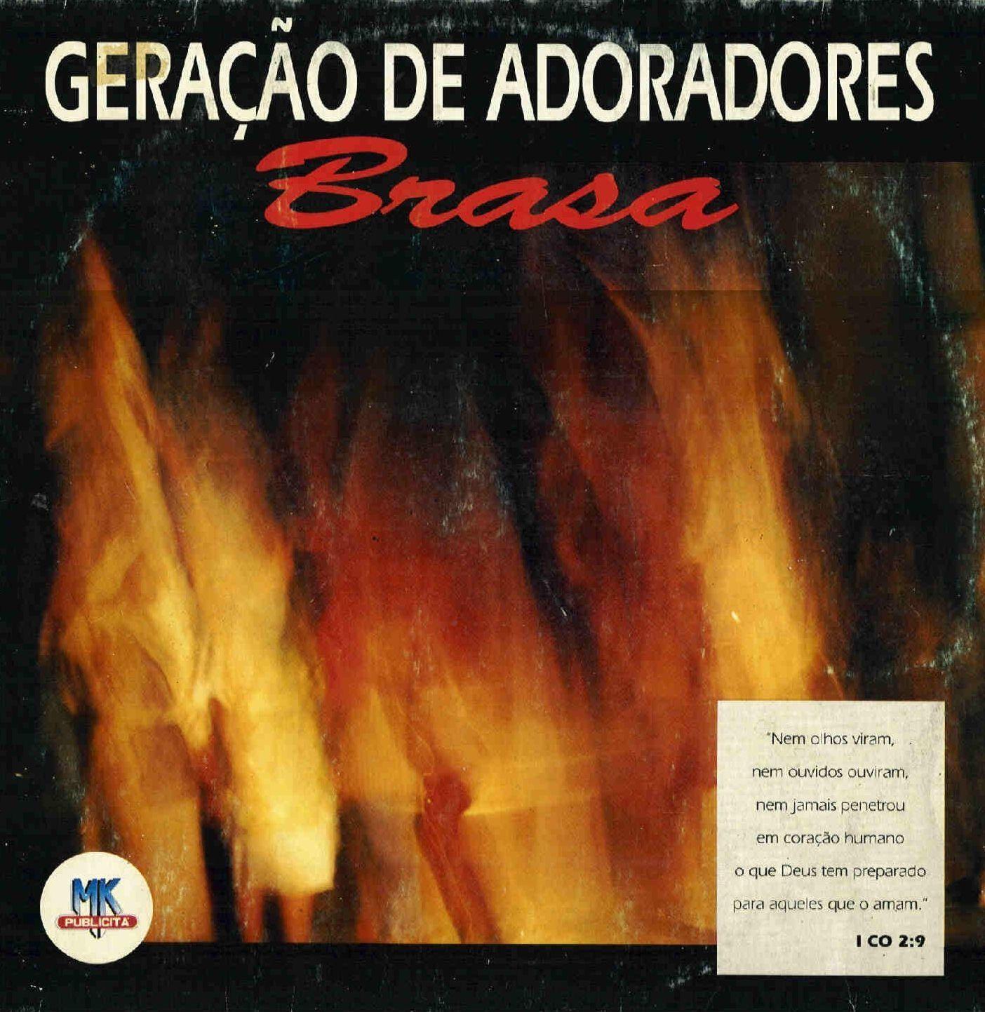 Album cover of "Brasa" by Geração de Adoradores
