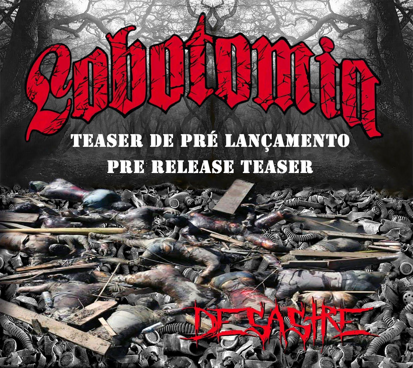 Capa do Álbum "Desastre", de Lobotomia