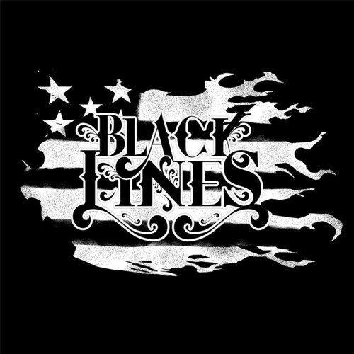 Single/EP cover of "The True South American Badass Rock'n Roll" by Black Lines