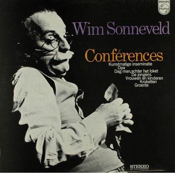 Portada de Álbum "Conférences", de Wim Sonneveld
