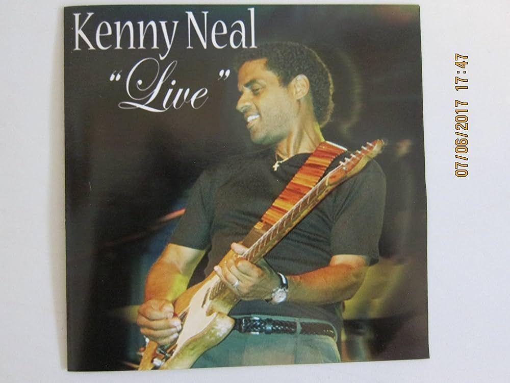 Capa do álbum "Live", de Kenny Neal