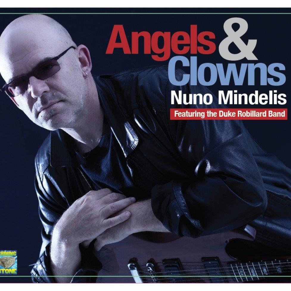 Portada de Álbum "Angels & Clowns", de Nuno Mindelis