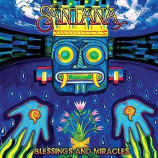 Portada del álbum "Blessings and Miracles", de Santana