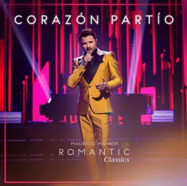 Portada del álbum "Corazón Partio", de Maurício Manieri