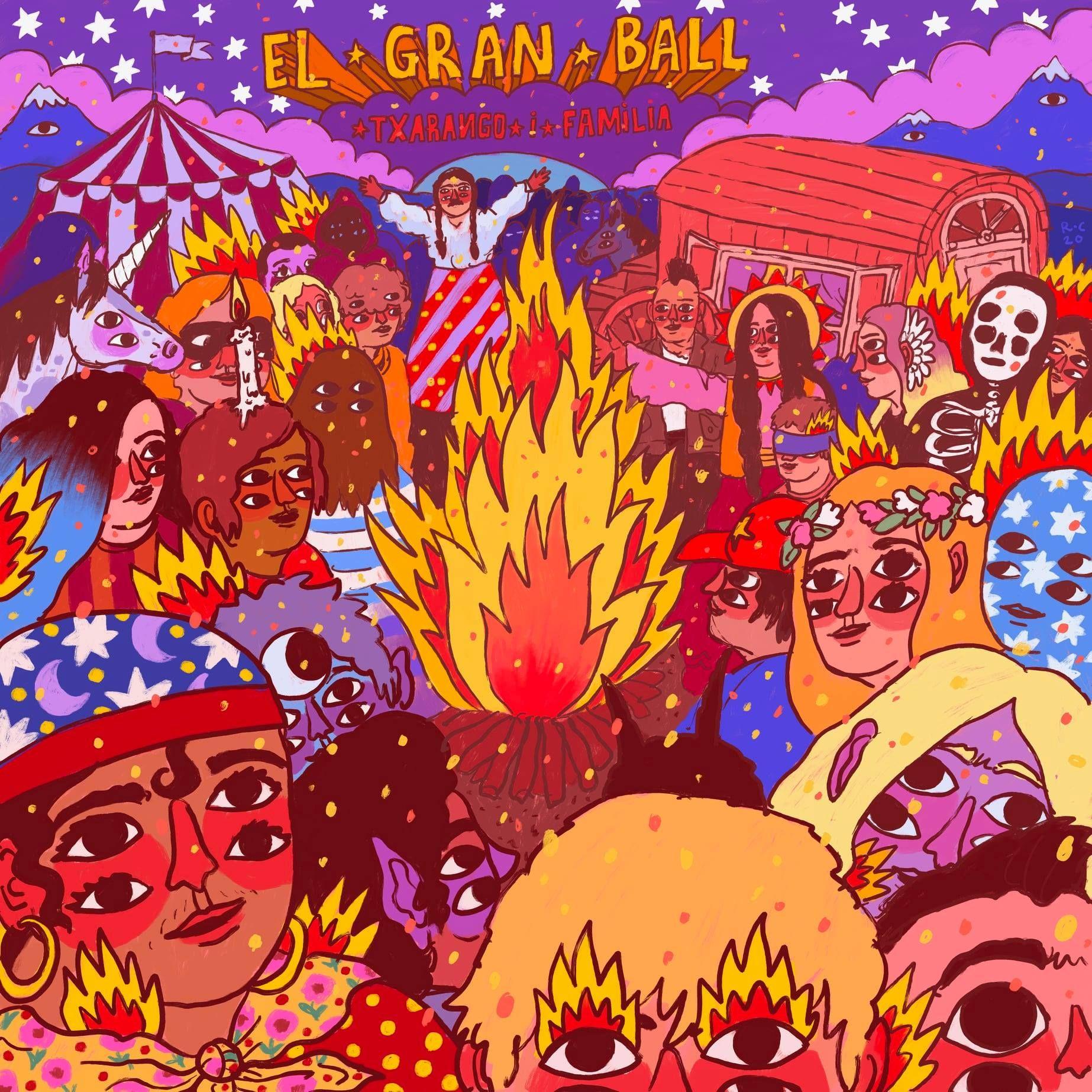 Capa do Álbum "El Gran Ball", de Txarango