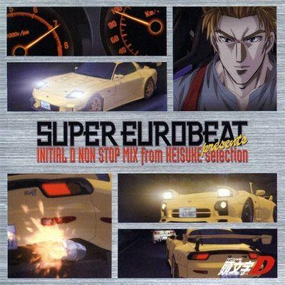 Portada del álbum "Initial D Non-stop Mix From Keisuke Selection", de Initial D