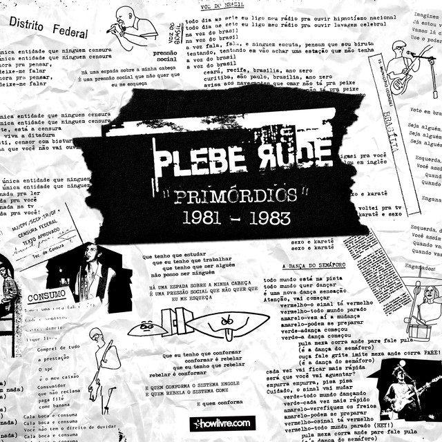 Portada de Álbum "Primórdios (1981-1983)", de Plebe Rude